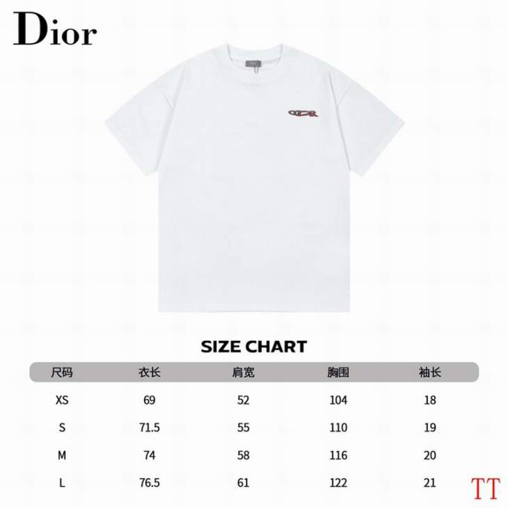 Picture of Dior T Shirts Short _SKUDiorXS-L20tx2715539